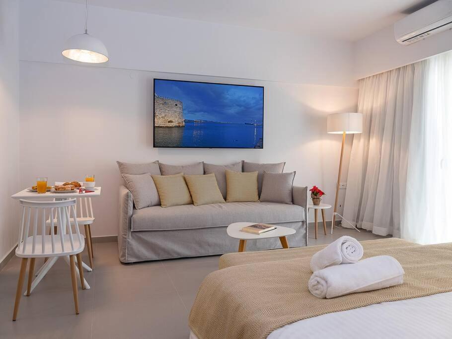 Electra Luxury Apartment At The Heraklion Center Ngoại thất bức ảnh